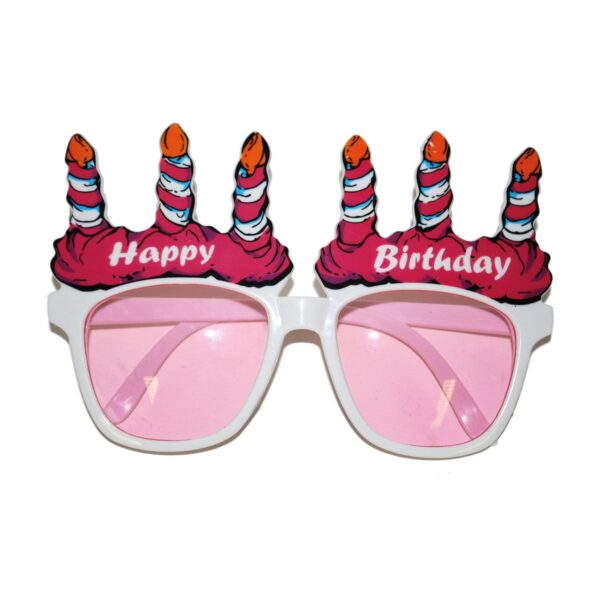 Occhiali Rosa Buon Compleanno