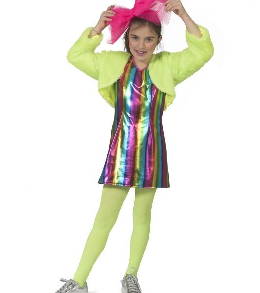 Costume Disco Arcobaleno Anni'70