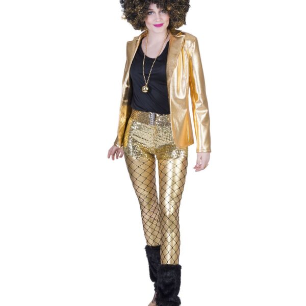 Giacca Oro Lucido Disco