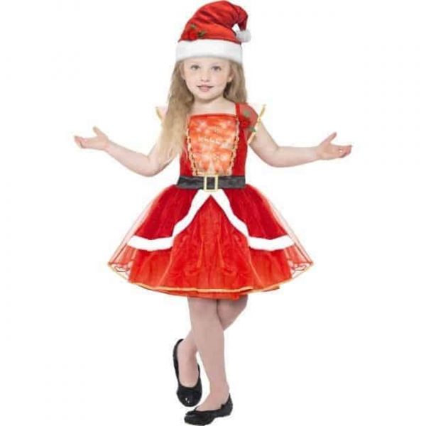 Costume da Miss Mamma Natalina con Led