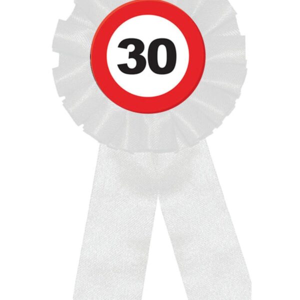 Coccarda con Numero Limite 30