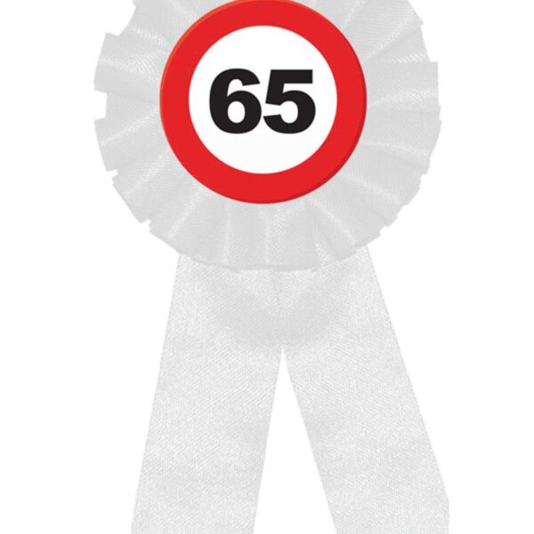 Coccarda con Numero Limite 65
