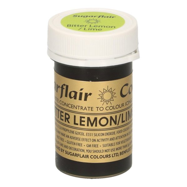 Sugarflair Colorante Lemon Lime in Pasta 25 Gr