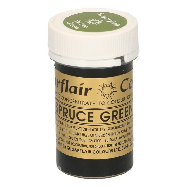 Sugarflair Colorante Verde Abete in Pasta 25 Gr