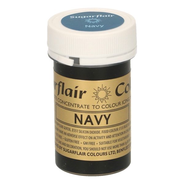 Sugarflair Colorante Blu Navy in Pasta 25 Gr
