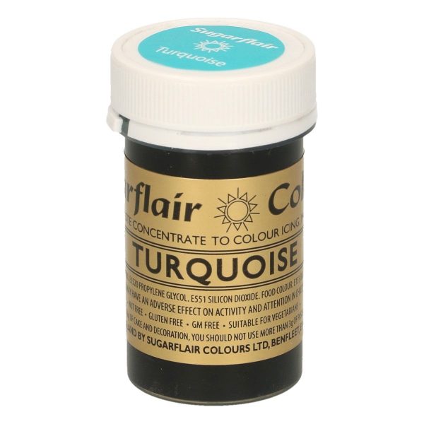 Sugarflair Colorante Turchese in Pasta 25 Gr