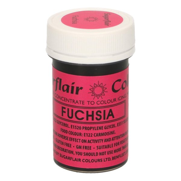 Sugarflair Colorante Fucsia in Pasta 25 Gr