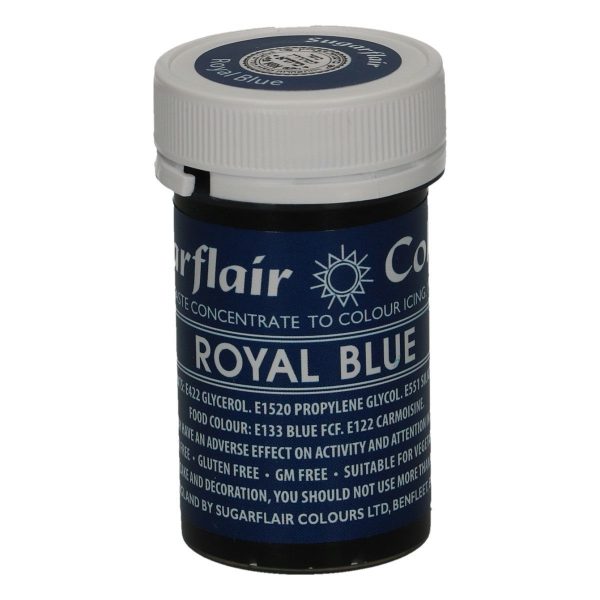 Sugarflair Colorante Blu Reale in Pasta 25 Gr