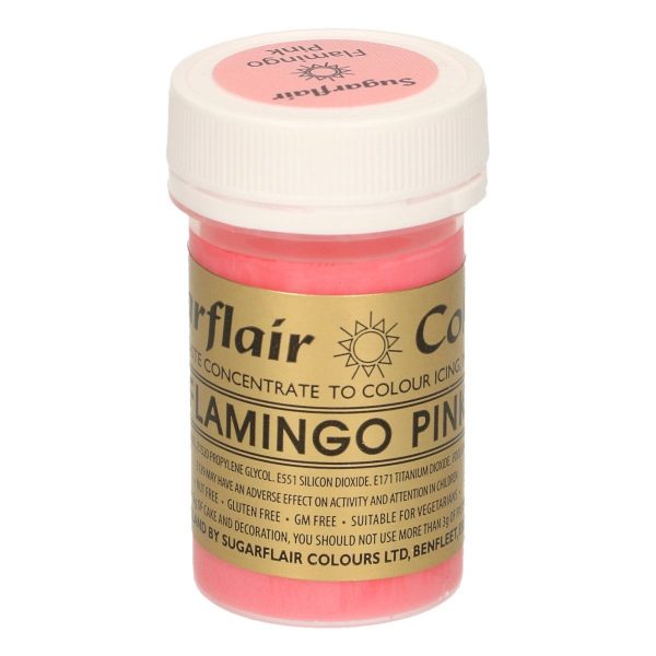 Sugarflair Colorante Rosa Flamingo in Pasta 25 Gr