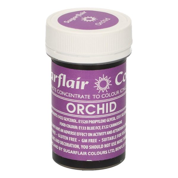 Sugarflair Colorante Viola Orchidea in Pasta 25 Gr