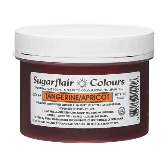 Sugarflair Colorante Mandarino in Pasta 400 Gr