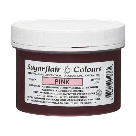 Sugarflair Colorante Rosa in Pasta 400 Gr