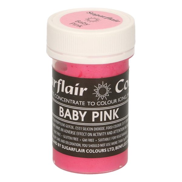 Sugarflair Colorante Rosa Baby in Pasta 25 Gr