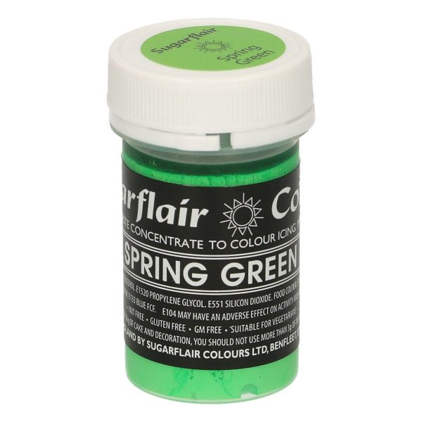 Sugarflair Colorante Verde Primavera in Pasta 25 Gr