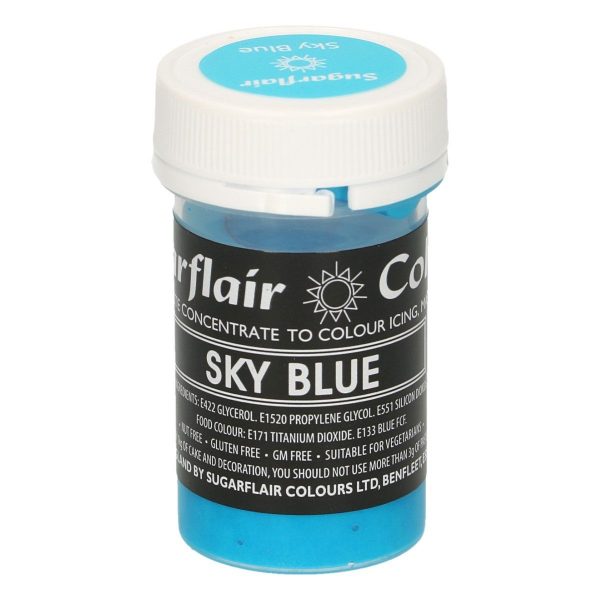 Sugarflair Colorante Blu Elettrico in Pasta 25 Gr