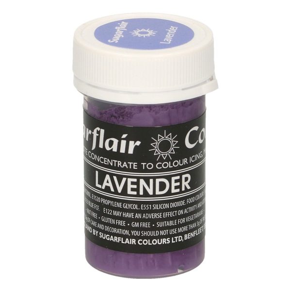 Sugarflair Colorante Lavanda in Pasta 25 Gr