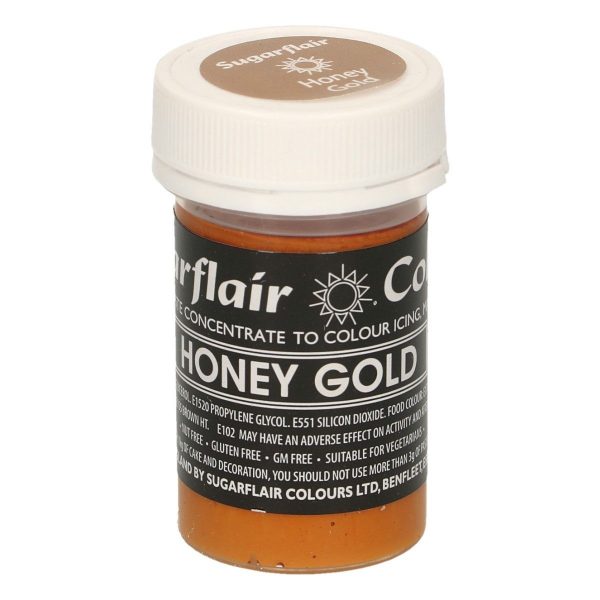 Sugarflair Colorante Oro Miele in Pasta 25 Gr
