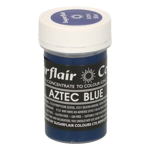 Sugarflair Colorante Blu Atzeco in Pasta 25 Gr