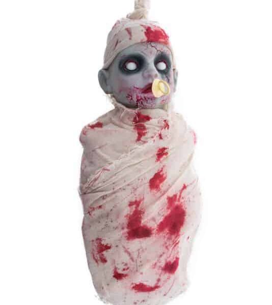 Scenografia Neonato Zombie Luci e Suoni