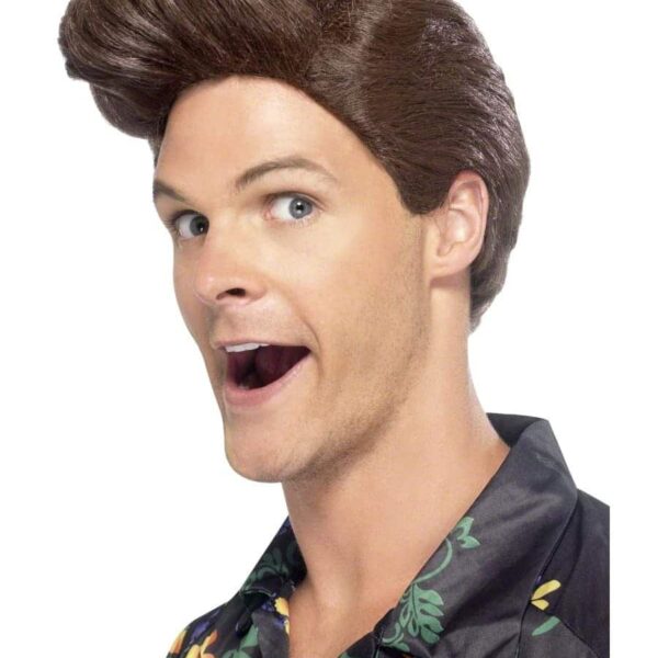 Parrucca Castana da Ace Ventura