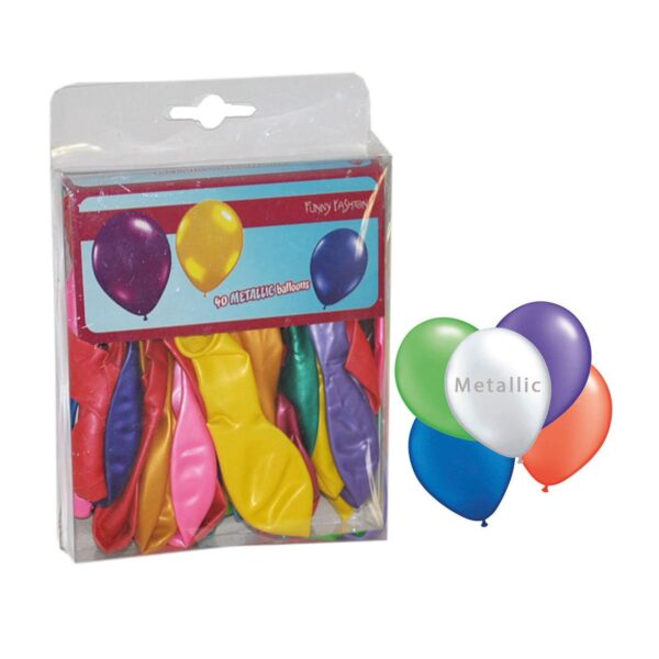 Palloncini in Lattice Mix Colori Metallizzati