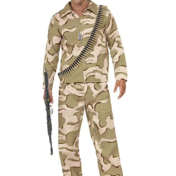Costume da Militare Commando