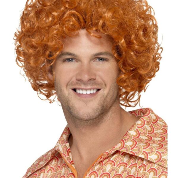 Parrucca Rossa Afro