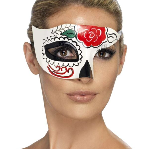 Maschera Parziale da Teschio Messicano