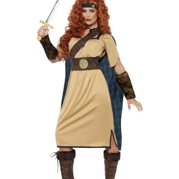Costume da Guerriera Scozzese