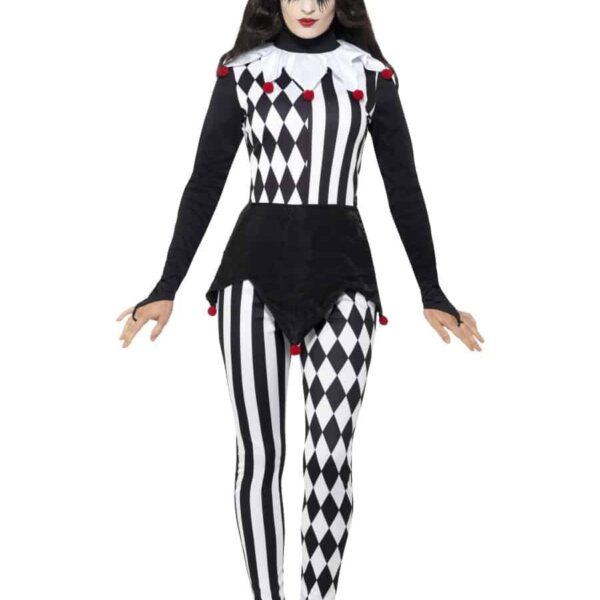 Costume da Giullare Demoniaco