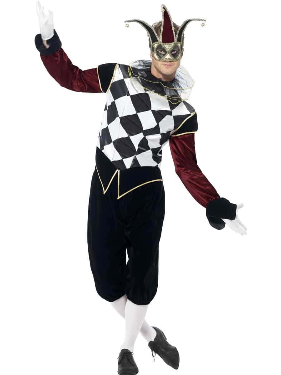 Costume da Arlecchino Gotico Veneziano