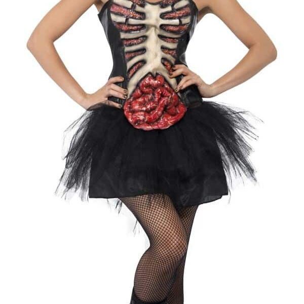 Costume da Scheletro Gotico Burlesque