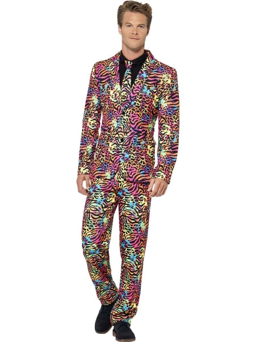 Costume Elegante Multicolore Neon