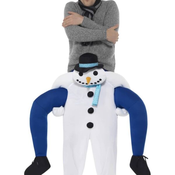 Costume Uomo a Cavallo di un Pupazzo di Neve
