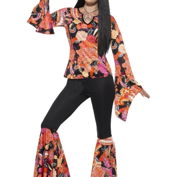Costume da Hippie Multicolore