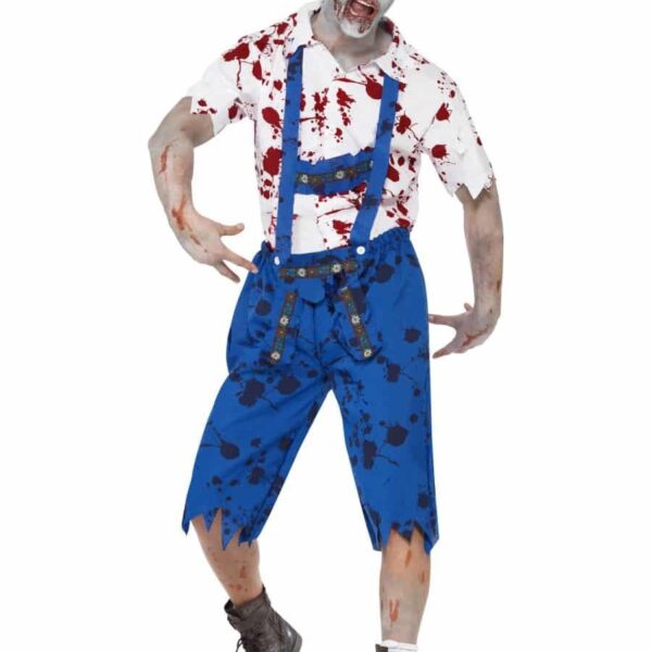 Costume da Tirolese Zombie