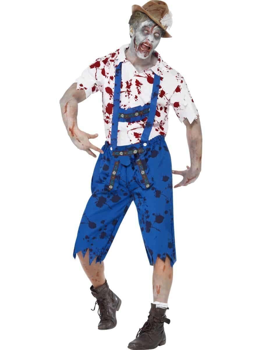 Costume da Tirolese Zombie