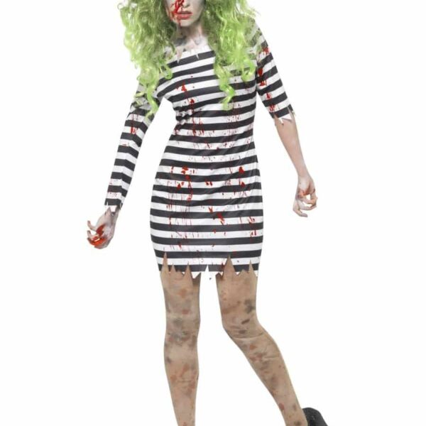 Costume da Carcerata Zombie