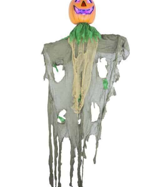 Scenografia Spaventapasseri Zucca di Halloween Luminosa