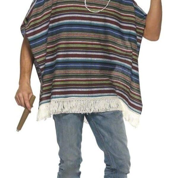 Poncho Messicano Multicolore