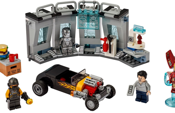 Lego Marvel Avengers Armeria di Iron Man