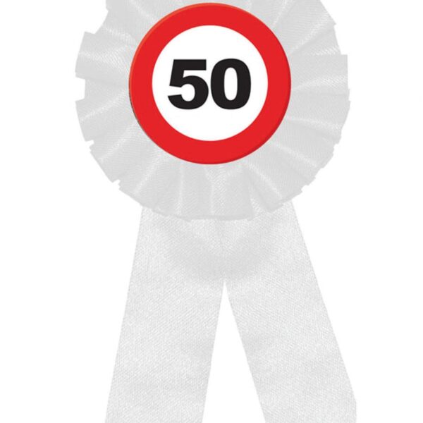 Coccarda con Numero Limite 50
