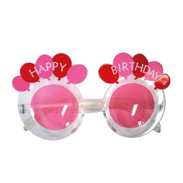 Occhiali Rosa Buon Compleanno