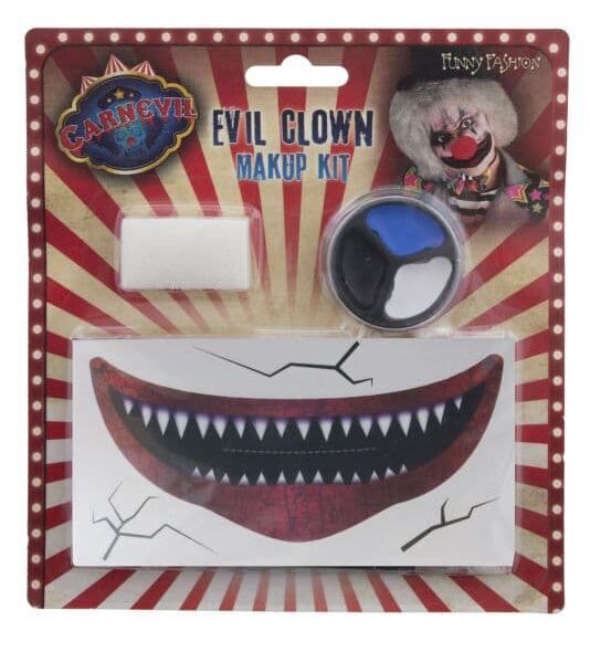 Set Trucco Clown Malvagio