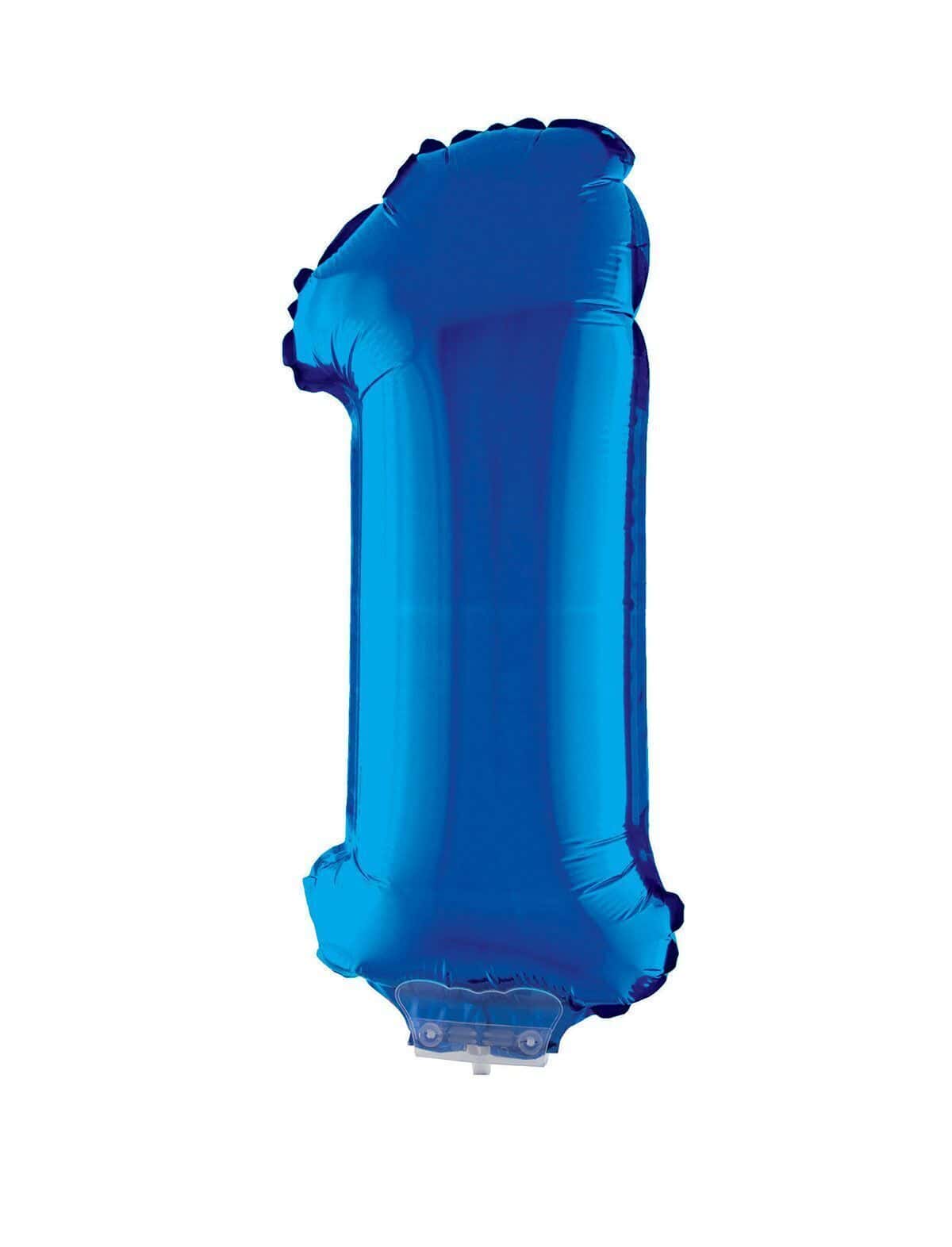 Numeri in Mylar Blu da 40 Centimetri
