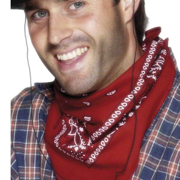 Bandana Rossa da Cowboy