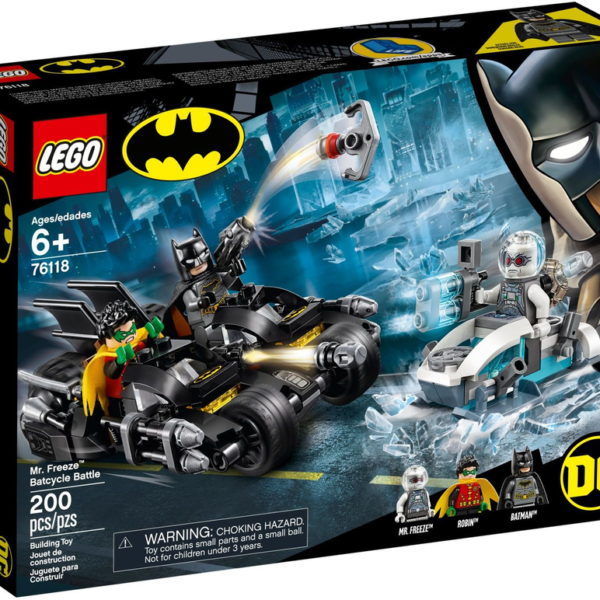 Lego Dc Batman Battaglia sul Bat-ciclo con Mr. Freeze