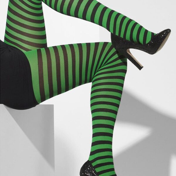 Collant Verde e Nero Opaco