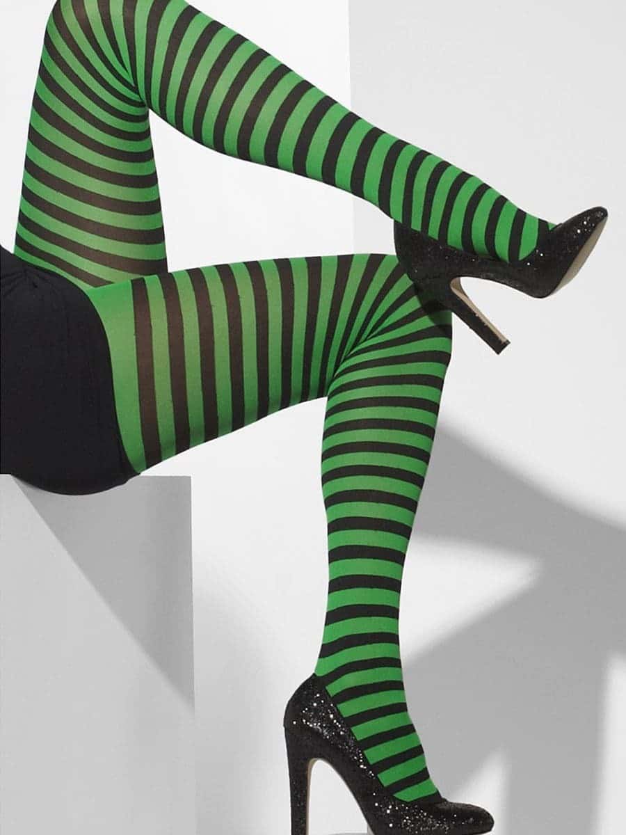 Collant Verde e Nero Opaco