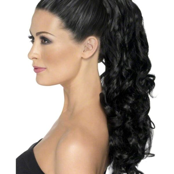 Extensions Nera a Coda di Cavallo da 58cm